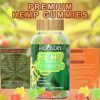 Hemp Gummies for Deep and Sound Bedtimes & Focus, Fruity Vitamins Hemp Gummy Infused Hemp Oil 350,0000mg, Made in USA, 2 Pack 120 Edibles - Image 8