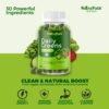 Superfood Daily Greens Gumies - Fruits, Veggies, and Super Foods for Immunity, Energy - 60 Gummies - Image 4