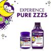 VICKS PURE Zzzs Kidz, Melatonin Sleep Aid Gummies for Kids and Children, Helps Your Child Fall Asleep Naturally, Low Dose Melatonin, Berry Flavored, 48 Gummies - Image 8