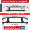 Armpow Pull up Bar Chin up Bar for Doorway, Multifunctional Pull-up Bar, Workout Pullups Bar for Home Gym Upper Body Workout - Image 4
