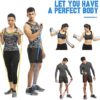 RENRANRING Figure 8 Fitness Resistance Bands with Handles - Exercise Tube Band Set of 3 for Arm and Shoulder Stretch - Image 4