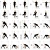 AHXF Folding Chair Back Backless Yoga Chair Prop Yoga Headstand Bench Flexibility and Strength Training Tool,Support Foldable Balance Training,for A Variety of Different Poses (Color : Black) - Image 6
