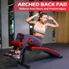 Finer Form Gym-Quality Sit Up Bench with Reverse Crunch Handle - Solid Ab Workout Equipment for Your Home Gym. More Effective than an Ab Machine or Ab Roller. Get a Great Abdominal Workout at Home - Image 4