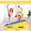 Goplus Gymnastics Mat, Incline Wedge Ramp w/Carrying Handles for Tumbling Aerobic Exercise Home and Gym - Image 5