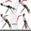 Body Vision IT9550 Deluxe Inversion Table with Adjustable Head Pillow & Lumbar Support Pad, Gray - Heavy Duty up to 250 lbs - Image 5