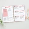 Undated Weekly Planner- Weekly Goals Notebook, A5 To Do List Planner, Habit Tracker Journal with Spiral Binding, Tracker and Goal Planner, 5.7 x 8.0 inches - Image 6
