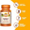 Sundown Vitamin E 400 IU Softgels, Supports Immune And Antioxidant Health, 100 Count - Image 4