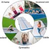 86 York 10ft 13ft 16ft 20ft Inflatable Gymnastics Air Mat Tumble Track Tumbling Mat with Pump for Gym/Home/Yoga/Training/Kids/Sport/Taekwondo/Game - Image 6