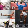 VEICK Resistance Bands for Working Out, Exercise Bands, Workout Bands, Resistance Bands Set with Handles for Men Women, Weights for Strength Training Equipment at Home - Image 6