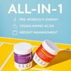 RSP Vegan AminoLean – All-in-One Natural Pre Workout, Amino Energy, Weight Management with Vegan BCAAs, Complete Vegan Preworkout Powder, Pineapple Coconut - Image 3