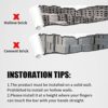 MKSY Wall Mounted Pull up Bar Multifunctional Chin up Bar Strength Training Pull-up Bar for Indoor Home Gym Fitness, Supports to 440 Lbs - Image 6