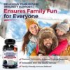 Elderberry Gummies with Zinc and Vitamin C for Adults & Kids - Natural Immune Support - Black Sambucus Elderberries - Powerful Multiminerals Supplement - Gluten-Free, Non-GMO, Made in USA, 60 ct - Image 2