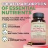 Organic Women Multivitamin with Iron and Probiotics (90 Tablets) – Multivitamin for Women with Vitamins B12, C, D and E – Daily Vitamins for Women - Organic Multi Vitamin Supplement for Women - Image 5
