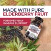 Elderberry Gummies with Zinc and Vitamin C for Adults & Kids - Natural Immune Support - Black Sambucus Elderberries - Powerful Multiminerals Supplement - Gluten-Free, Non-GMO, Made in USA, 60 ct - Image 6