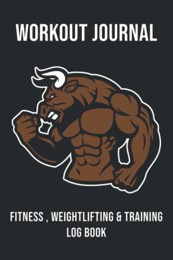 Workout Journal Notebook: Cute Fitness , Weightlifting & Training Log Book , For Teens , Boys And Girls , 120 Pages 6" x 9" Training Log Book With A Premade Template For Tracking Workouts