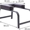 Yoga Handstand Handstand Chair Upside-Down Yoga Exercise Stretching Aids Fitness Equipment (Color : Brown, Size : 56 * 41 * 35cm) - Image 7