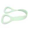 Arm Exerciser Stretcher Back Resistance Band,Exercise Elastic Rope, Soft Silicone Lightweight Flexible Back Stretching Resistance Band Green - Image 5