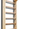 DANI Wall Bars SO-01-220, 87 in Wooden Swedish Ladder Set: Pull Up Bar for Training and Physical Therapy - Used in Homes, Gyms, Clinic, and Schools - Image 2