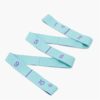 QXPDD Yoga Resistance Band Slimming Resistance Band Yoga Auxiliary Stretching Belt Pull Up Assistance Bands Adult Training Elastic Bands for Legs Glutes,10 Light Blue Purple - Image 6