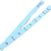 QXPDD Yoga Resistance Band Slimming Resistance Band Yoga Auxiliary Stretching Belt Pull Up Assistance Bands Adult Training Elastic Bands for Legs Glutes,10 Light Blue Purple - Image 3
