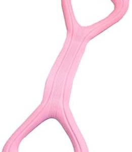 Unomor Pull Rope Resistance Bands for Stretching Fitness Resistance Bands Yoga Stretching Straps Home Workout Equipment Body Building Rope Pilates Straps Workout Tool Tension Belt Pink