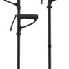 Uumauny Double Handle Walking Canes Helps Stand Up More Easily Walking Stick for Seniors and Adults Black Canes with Light Adjustable Height Large Size Base with Textured Design for Added Stability. - Image 7