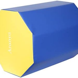 Octagon Tumbler Octagon Mat Gymnastics 23.62 "X 30.31" Gymnastic Equipment Mat Tumbling Mats for Gymnastics Gym Fitness Home