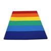 FDP SoftScape Space Saver Tumbling Mat - Soft, Sturdy 1.5 inch Thick Foam, 3-Fold Exercise Mat; Safe Indoor Active Play, Gymnastics Practice, Training, Stretching for Kids - Multicolor, 13231-110 - Image 9
