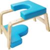 UGPLM Yoga Headstand Bench Feet Trainer Fitness Strong Balance Training 200kg Load Bearing with Wood Frame Strength Training Headstand Trainer - Image 7