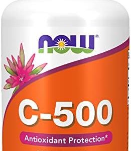 NOW Supplements, Vitamin C-500 with Rose Hips, Antioxidant Protection*, 250 Tablets