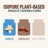 Isopure Chocolate Vegan Protein Powder, with Monk Fruit Sweetener & Amino Acids, Post Workout Recovery, Sugar Free, Plant Based, Organic Pea Protein, Dairy Free, 22 Servings (Packaging May Vary) - Image 8