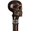 Unique Carved Walking Cane for Men and Women - Skull - Cool Gothic Walking Stick - Stylish Wood Cane - Image 7