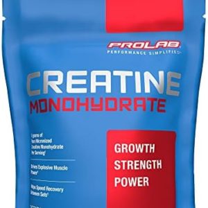 PROLAB Creatine Monohydrate 300g, Best Micronized Creatine Powder, Sports Nutrition Supplement, Increased Muscle Mass, Strength, Endurance, Power