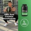 Optimum Nutrition Micronized Creatine Monohydrate Powder & BlenderBottle Classic Shaker Bottle Perfect for Protein Shakes and Pre Workout, 28-Ounce, Black - Image 4