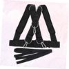 Unomor 1pc Fitness Sled Resistance Bands for Stretching Fitness Resistance Bands Bungee Resistance Cord Pull up Strength Band Workout Trainer Exercise Shoulder Strap Sled Workout Harness - Image 6