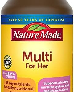 Nature Made Women's Multivitamin Tablets, 300 Count for Daily Nutritional Support