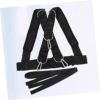 Unomor 1pc Fitness Sled Resistance Bands for Stretching Fitness Resistance Bands Bungee Resistance Cord Pull up Strength Band Workout Trainer Exercise Shoulder Strap Sled Workout Harness - Image 8