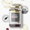 Carlyle Iron Gummies | Plus B-Complex Vitamins | 60 Vegan Gummies | Natural Grape Flavor | Non-GMO, Gluten Free Supplement - Image 5
