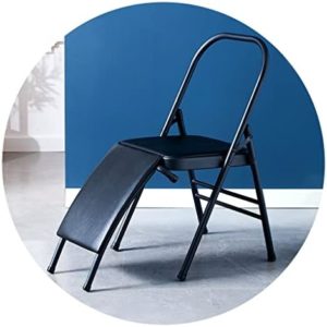 Yoga Chair Folding Chair Professional Exercise Chair Handstand Yoga Stool Tools & Supplies (Color : C, Size : 81 * 41 * 102cm)