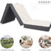 Cozzzi Trifold Foldable Mattress for Floor and Traveling with Removable Cover - Lightweight and Portable Mattress for Adults & Kids - Compact and Easy to Storage (75in x 25in x 4in) - Image 3