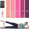 Resistance Bands Set, 5 Pcs Latex Exercise Bands with 5 Resistance Levels, Skin-Friendly Elastic Bands with Carrying Pouch for Home Workout, Strength Training, Yoga, Pilates - Image 9