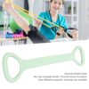 Arm Exerciser Stretcher Back Resistance Band,Exercise Elastic Rope, Soft Silicone Lightweight Flexible Back Stretching Resistance Band Green - Image 2