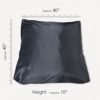 FoamTouch Black Crash Pad with Foam Blocks for Kids and Adults - Therapeutic Sensory Pad with Water Resistance Cover - 40" x 40" - Image 3