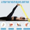 londys Resistance Bands for Working Out, Exercise Bands, Physical Therapy Equipment, 59 Inch Non-Latex Stretching Yoga Strap for Upper & Lower Body, Workouts & Rehab at Home-5 Progressive Resistance - Image 3