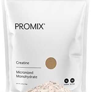 Promix Creatine Monohydrate Powder, 5g of Micronized Creatine Supplement per Serving, Supports Muscle Growth & Recovery, Keto Friendly, Unflavored - 30 Servings