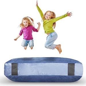Cheer Collection Sensory Crash Pad for Kids - Soft Crash Mat Landing Zone with Vents, Washable Cover