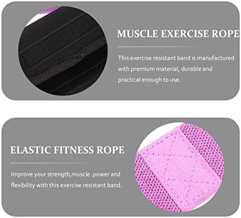 INOOMP Resistance Band Figure 8 Chest Expander Elastic Fitness Bands Stretching Exercise Pull Rope for Arms Back Shoulder Neck Gym Yoga Home Workout - Image 3