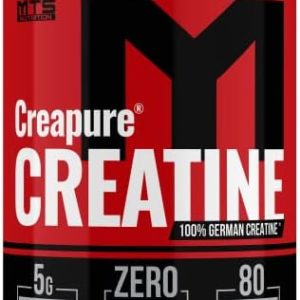 MTS Nutrition Creapure Creatine Powder - Muscle Growth & Recovery Supplement - 80 Servings Unflavored
