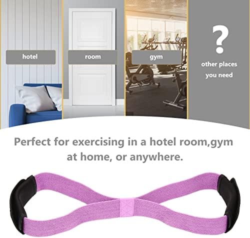 INOOMP Resistance Band Figure 8 Chest Expander Elastic Fitness Bands Stretching Exercise Pull Rope for Arms Back Shoulder Neck Gym Yoga Home Workout - Image 4