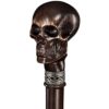 Unique Carved Walking Cane for Men and Women - Skull - Cool Gothic Walking Stick - Stylish Wood Cane - Image 4